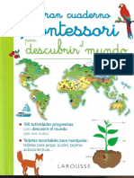 LIBRO. Cuaderno Montesori para Descubrir El Mundo de 3 A 6 Años-1