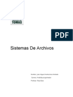 Sistemas de Archivos