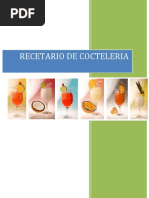 Recetario de Cocteleria