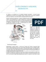 Dacioestenosis Congenita y Adquirida