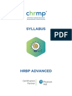 HRBP Advanced Syllabus ROW