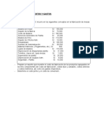 1.3 Empresa ABC - Clasificación de Costos y Gastos