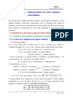 Signaux Physiques-Chapitre 10-Superpositions de 2 Signaux Sinusoidaux