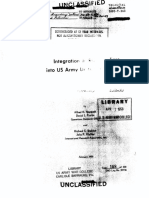 Integration of ROK Soldiers Into US Army Units (KATUSA)