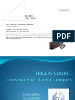 Triceps Court Consequence Biomecaniques Beauval Irbms 2011