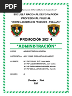 Administración - PNP