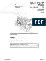 Service Bulletin Trucks: Turbocharger Replacement