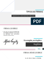 TIPOS DE FIRMAS Grafos