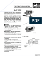 Fiber Optic Radiation Thermometer: Ir-Fa Series