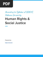 Human Rights and Social Justice