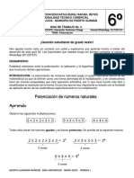 Actividades de Matematicas Guia 2 6º