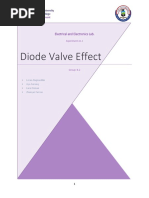 Diode Valve Effect: Electrical and Electronics Lab