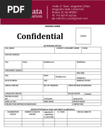 Confidential: Joining Form