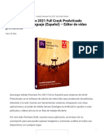 Adobe Premiere Pro 2021 Full Crack en Español (PreActivado)