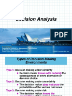 Decision Analysis: To Accompany