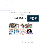 Anti-Bullying: A Psychological Support Lesson Plan On The Topic