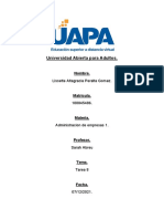 Universidad Abierta para Adultos.: Lissette Altagracia Peralta Gomez