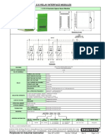 1 C/O Relay Interface Modules