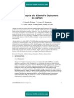 Failure Analysis of A 105mm Fin Deployment Mechanism