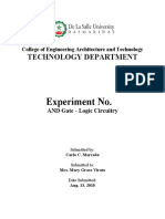 Experiment No.: Technology Department