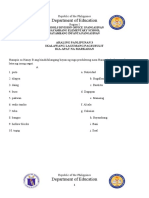 2ND Summative Test