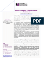 Contre La Pauvreté, L'afrique A Besoin D'assurance