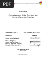 Electrochemistry: Redox Reactions and Standard Reduction Potentials