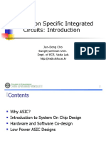 Application Specific Integrated Circuits: Introduction: Jun-Dong Cho Sungkyunkwan Univ. Dept. of Ece, Vada Lab