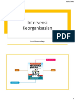 Intervensi Keorganisasian: Hasil Penelitian