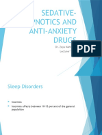 6) 5th Semester - Sedative Hypnotics and Antianxiety Drugs