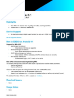 EMDK For Android 9.1: Highlights