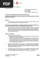 Revised Bca Green Mark Criteria For New and Existing Buildings Green Mark 2021