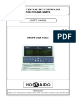 Weekly Centralized Controler - Manual de Usuário (Inglês)