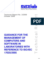 EUROLAB Software Guidance