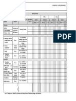 Formato de Control y Registro de Limpieza y Desinfeccion