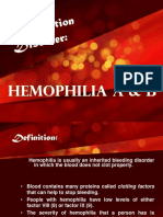 Hemophilia A&b