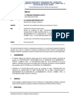 Informe de Interferencias - Tramo 1