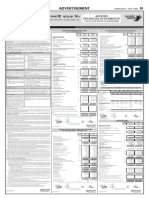 Consolidated Balance Sheet Consolidated Cash Flow Statement: Monday April 1, 2019