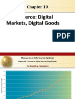 E-Commerce: Digital Markets, Digital Goods