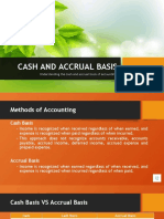 Cash and Accrual Basis