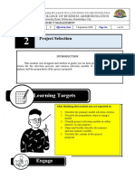 Module 2 - Project Selection