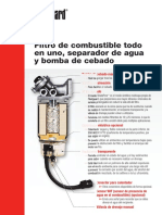 LT36264ES FuelWater Separator Data Sheet - ES