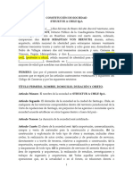 Constitución Struktur A Chile Spa - v.21.01.2021