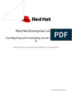 RHEL 8.5 - Configuring and Managing Cloud-Init For RHEL 8