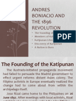 Andres Boniacio and The 1896 Revolution