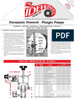 Pneumatic Powered - Plunger Pumps