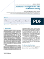 Automated Unauthorized Parking Detector With Smart Vehicle Parking