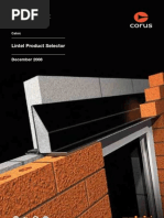 Lintel Product Selector