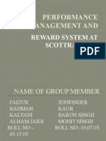 Performance Management And: Reward System at Scottrade Inc