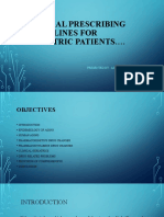 General Prescribing Guidelines For Geriatric Patients